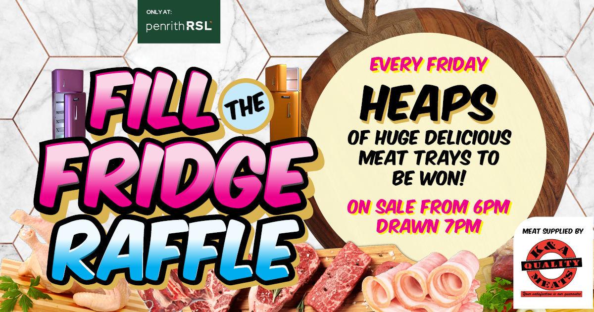 Fill The Fridge Raffle
