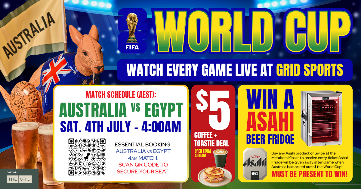 FIFA World Cup – Australia vs Egypt