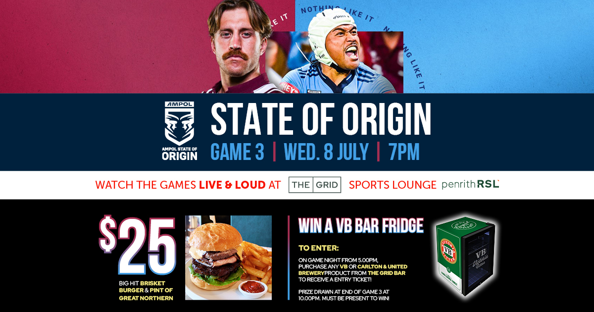State Of Origin – Game 3