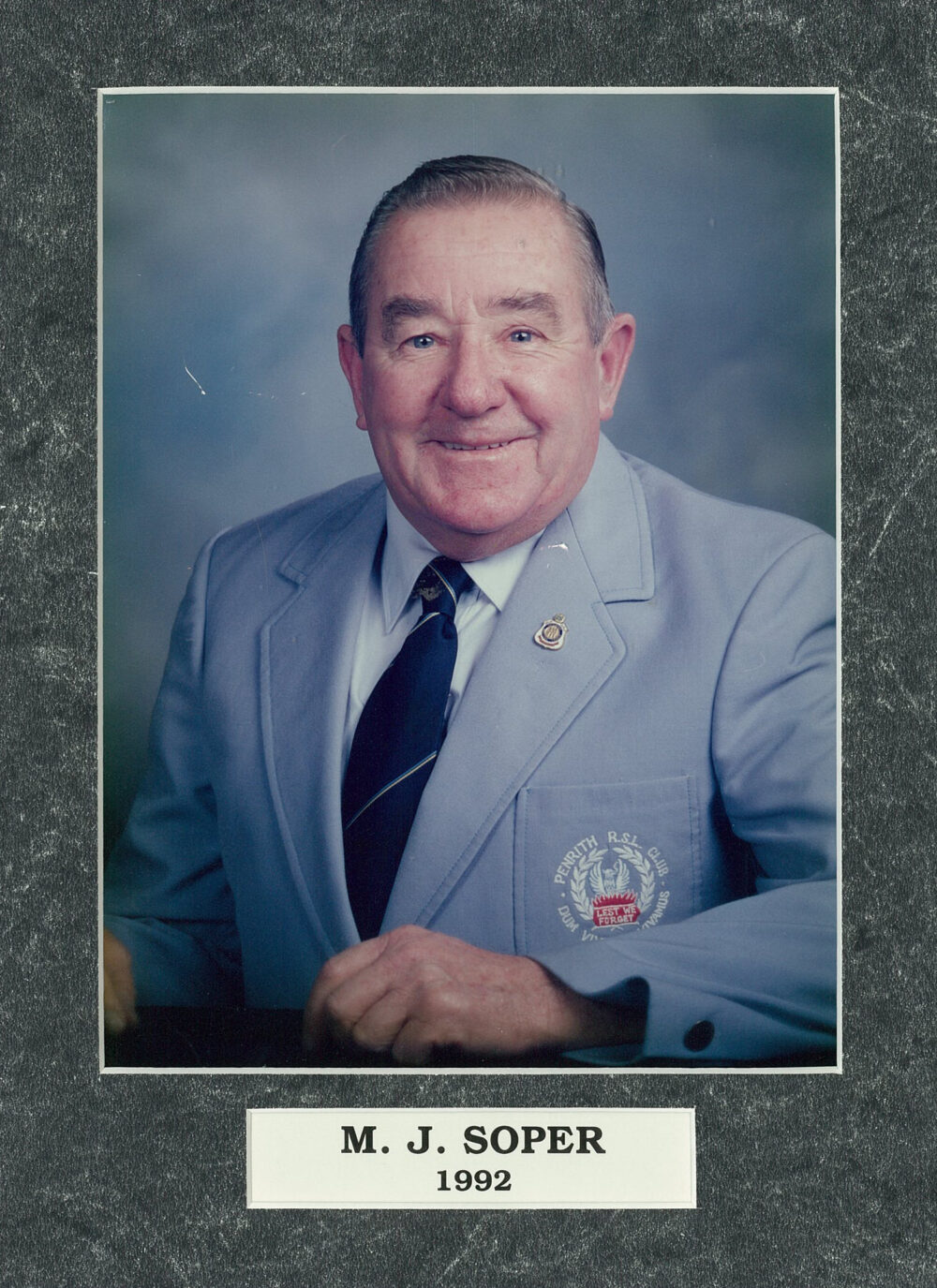 M.J. Soper – (1992)