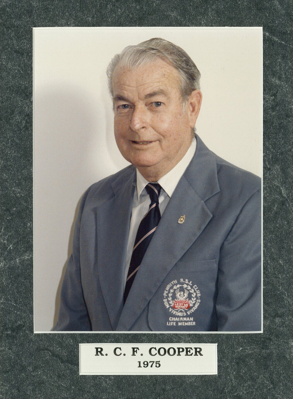 R.C.F. Cooper – (1975)