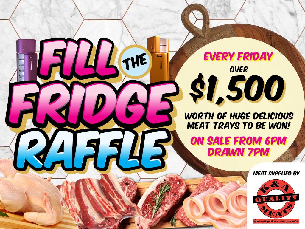 Fill The Fridge Raffle