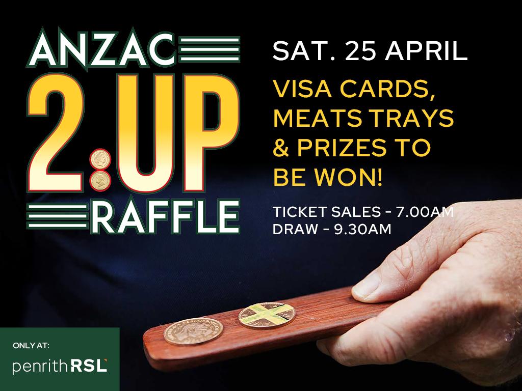 ANZAC 2up Raffle