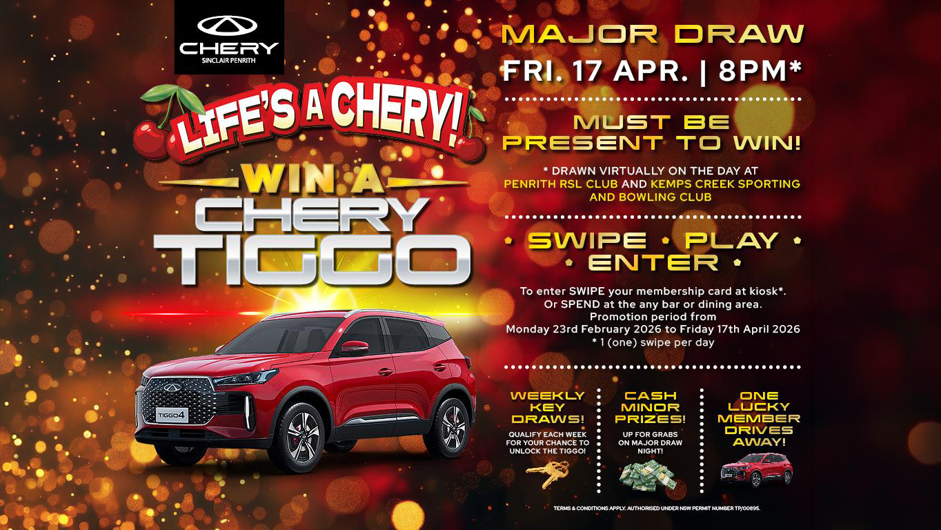 Life’s A Chery! Win A Chery Tiggo!
