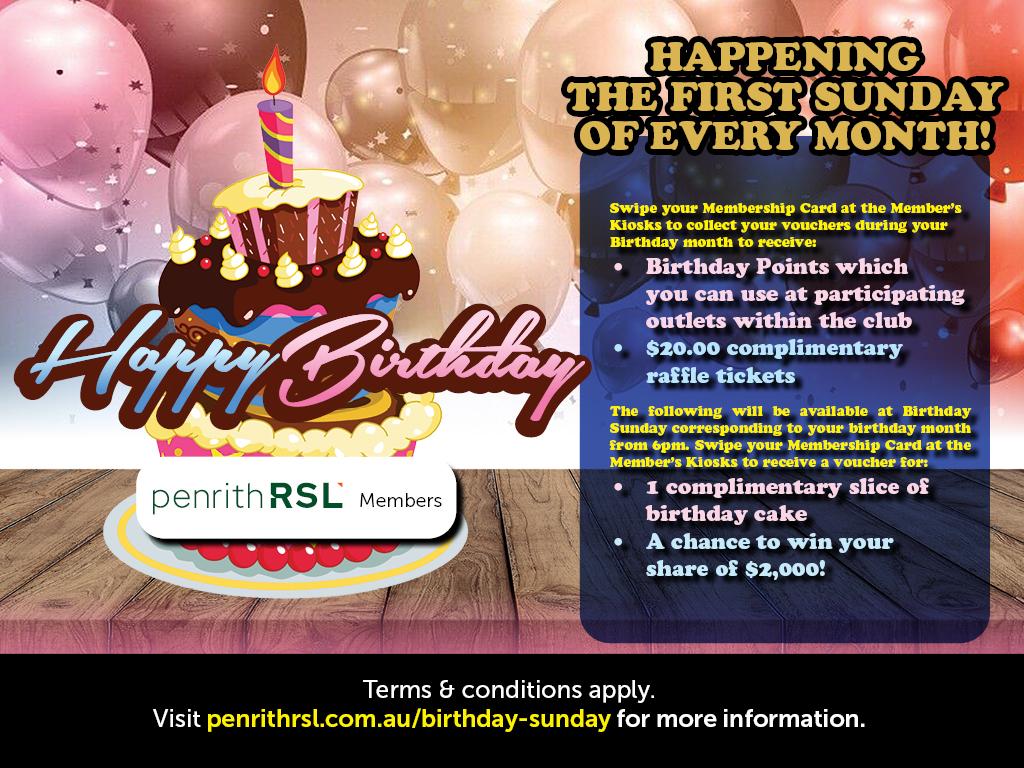 Birthday Sunday!