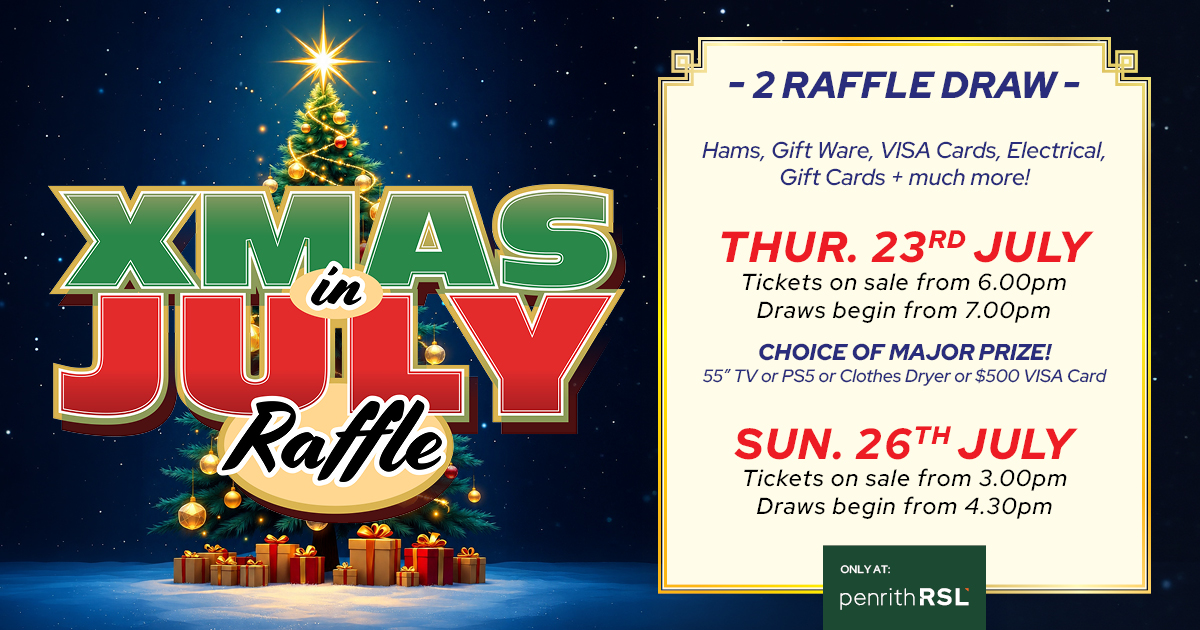 Christmas In July Raffle