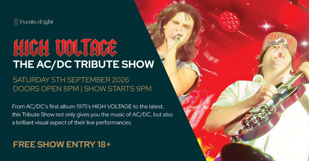High Voltage - The AC/DC Tribute Show Saturday 5th September 2026.9.00pm Start | Doors open 8.00pm at Penrith RSL Club. Free Show Entry 18+