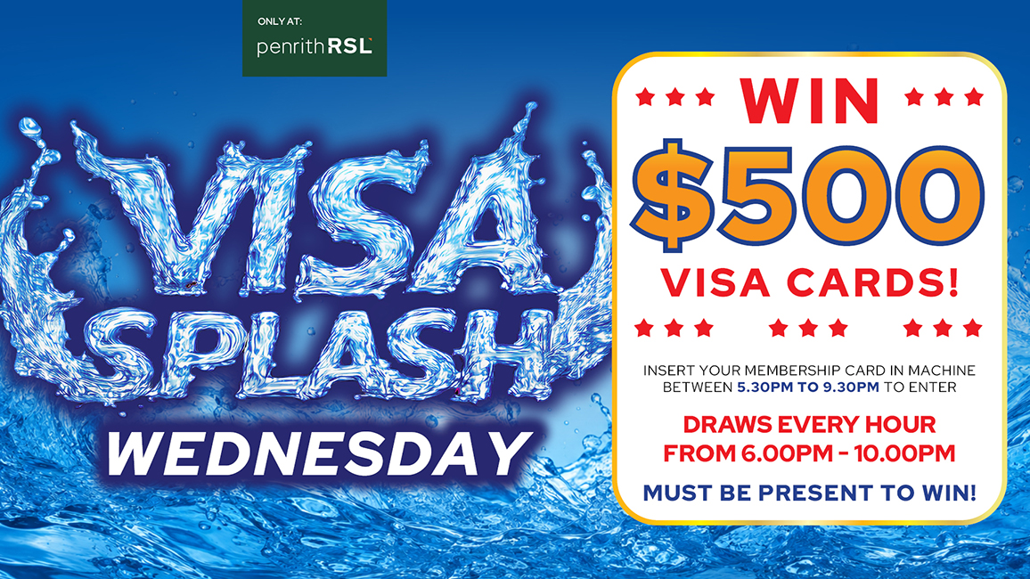 Visa Splash Wednesday