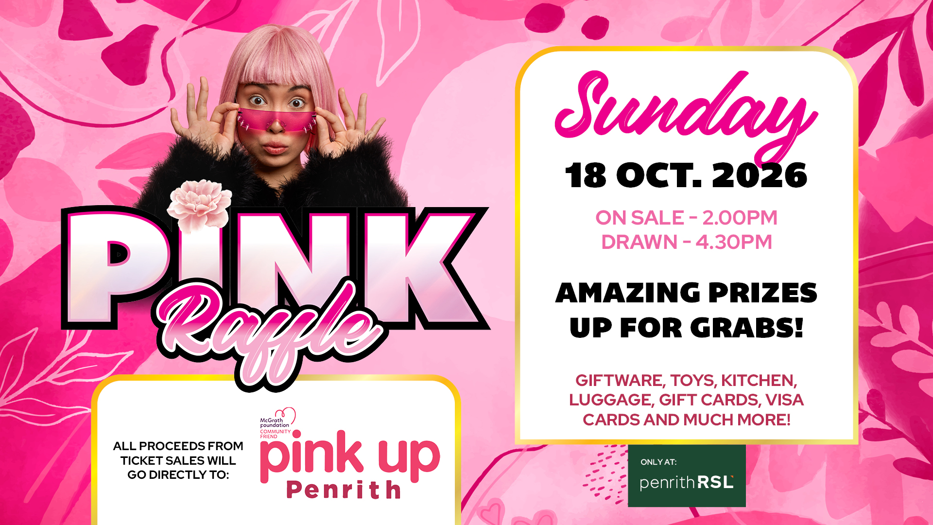 Pink Raffle